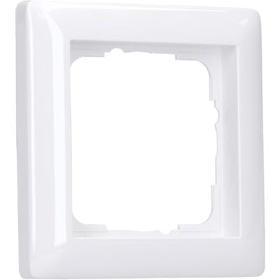 Gira AG-Electronics System 55 Prises et interrupteurs au choix Blanc brillant (021103) 1-fach Rahmen - Publicité Gira AG-Electronics System 55 Prises et interrupteurs au choix Blanc brillant (021103) 1-fach Rahmen - Publicité