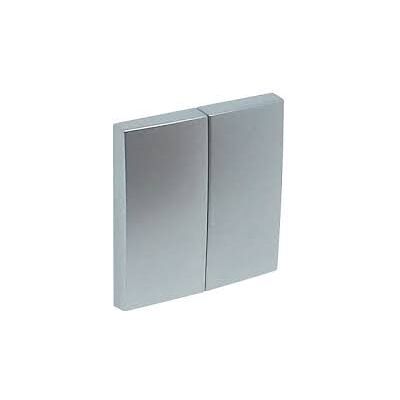 Efapel Logus 90 – Touche double Logus aluminium - Publicité Efapel Logus 90 – Touche double Logus aluminium - Publicité