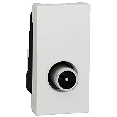 Schneider Electric Unica prise télévision TV mâle individuel 1 mod Blanc méca seul NU346118 - Publicité Schneider Electric Unica prise télévision TV mâle individuel 1 mod Blanc méca seul NU346118 - Publicité
