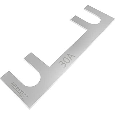 AUPROTEC Lame de fusibles 30A 150A Fusible à lames choix : 30A Ampere, 3 pièces - Publicité AUPROTEC Lame de fusibles 30A 150A Fusible à lames choix : 30A Ampere, 3 pièces - Publicité