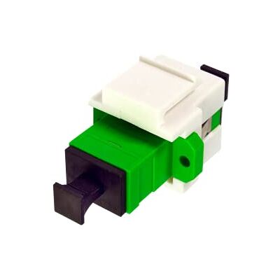 Televes Prise FO pour Module ICT-2 Keystone avec Adaptateur SC/APC H boîtier Plastique 233231 - Publicité Televes Prise FO pour Module ICT-2 Keystone avec Adaptateur SC/APC H boîtier Plastique 233231 - Publicité