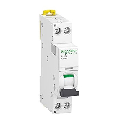 Schneider Electric Schneider ACTI 9 IC40N 1PN C 16A 6000A/10KA MINIAT - Publicité Schneider Electric Schneider ACTI 9 IC40N 1PN C 16A 6000A/10KA MINIAT - Publicité