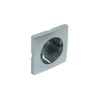 Efapel Logus 90 – Couvercle pour base SCHUKO Logus aluminium - Publicité Efapel Logus 90 – Couvercle pour base SCHUKO Logus aluminium - Publicité