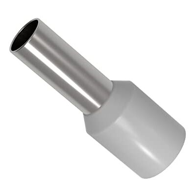 AUPROTEC Embouts de câble 0,34-50 mm² isolés Gaines d'extrêmité de cables 10-1000 unité sélection: (50 pièces, 4.0 mm² gris) - Publicité AUPROTEC Embouts de câble 0,34-50 mm² isolés Gaines d'extrêmité de cables 10-1000 unité sélection: (50 pièces, 4.0 mm² gris) - Publicité