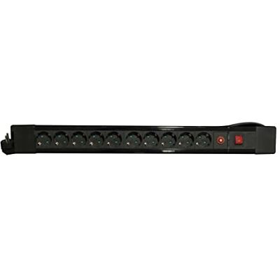 CHACON Bloc multiprise 10x16A avec interrupteur 1,5m Noir (SCH) - Publicité CHACON Bloc multiprise 10x16A avec interrupteur 1,5m Noir (SCH) - Publicité