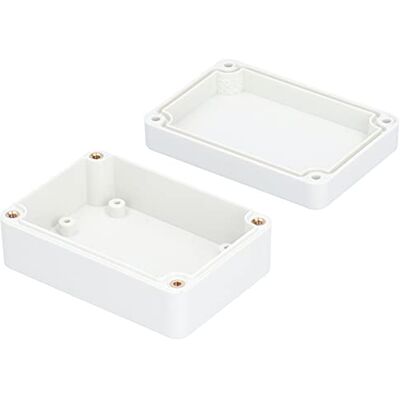 Buachois Boite de Derivation Electrique, 158 x 90 x 60mm Boîtier de Projet électrique Rectangulaire Universel en Plastique ABS étanche IP65 pour Une Utilisation en Extérieur ou Intérieur avec Accessoires - Publicité Buachois Boite de Derivation Electrique, 158 x 90 x 60mm Boîtier de Projet électrique Rectangulaire Universel en Plastique ABS étanche IP65 pour Une Utilisation en Extérieur ou Intérieur avec Accessoires - Publicité