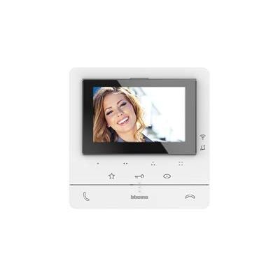 Bticino poste intérieur vidéo classe 100x connecté avec boucle inductive blanc bt344682 - Publicité Bticino poste intérieur vidéo classe 100x connecté avec boucle inductive blanc bt344682 - Publicité