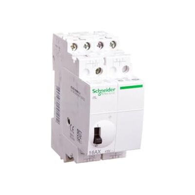 Schneider Electric Acti9, iTL télérupteur 16A 4NO 230...240VCA 110VCC 50-60Hz A9C30814 - Publicité Schneider Electric Acti9, iTL télérupteur 16A 4NO 230...240VCA 110VCC 50-60Hz A9C30814 - Publicité