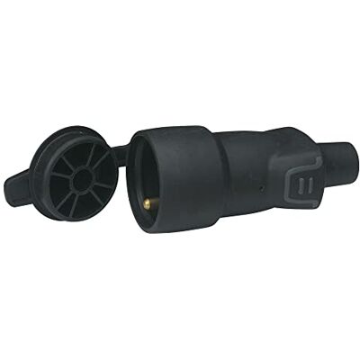 Legrand Prolongateur borne à vis 2P+T 16A IK08 IP44 avec bouchon avec étiquette Gencod 050117 - Publicité Legrand Prolongateur borne à vis 2P+T 16A IK08 IP44 avec bouchon avec étiquette Gencod 050117 - Publicité
