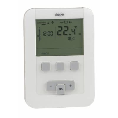 Hager Thermostat EK520 à piles : EK520 - Publicité Hager Thermostat EK520 à piles : EK520 - Publicité