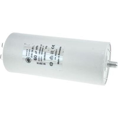 LORTECH Condensateur Moteur Permanent 60uF 450V à Cosses Ø50mm x 117mm - Publicité LORTECH Condensateur Moteur Permanent 60uF 450V à Cosses Ø50mm x 117mm - Publicité