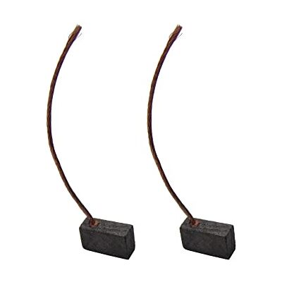 Trade-Shop Lot de 2 balais de charbon de moteur 4 x 6 x 10 mm 12-24 V pour différents moteurs de voiture, portail roulant, porte de garage, entraînements alternateur - Publicité Trade-Shop Lot de 2 balais de charbon de moteur 4 x 6 x 10 mm 12-24 V pour différents moteurs de voiture, portail roulant, porte de garage, entraînements alternateur - Publicité