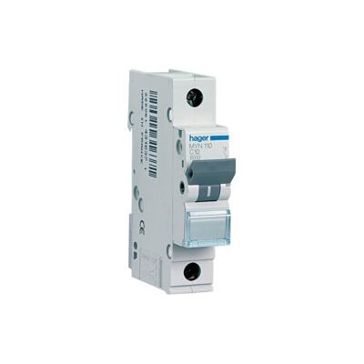 HAGER-LUME - MYN110 - 1P - 10A - Circuit breaker - Publicité HAGER-LUME - MYN110 - 1P - 10A - Circuit breaker - Publicité