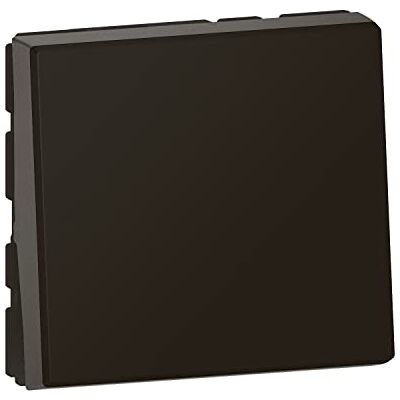 Legrand Interrupteur ou va-et-vient lumineux avec voyant Mosaic Easy-Led 10A 2 modules noir mat - Publicité Legrand Interrupteur ou va-et-vient lumineux avec voyant Mosaic Easy-Led 10A 2 modules noir mat - Publicité
