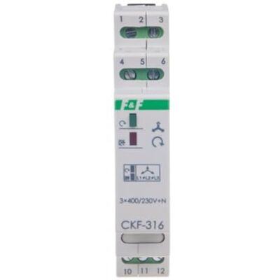 F&F Relais de séquence et relais de phase asymétrique 10 A 1P 4sek 55 V CKF-316 5908312593164 - Publicité F&F Relais de séquence et relais de phase asymétrique 10 A 1P 4sek 55 V CKF-316 5908312593164 - Publicité