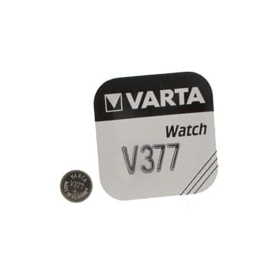 Varta V377 Pile à usage unique - pile pour montre - Publicité Varta V377 Pile à usage unique - pile pour montre - Publicité