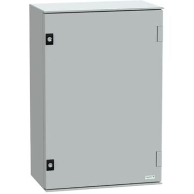 Schneider Electric NSYPLM64G - Boîtier mural IP66 - Polyester - Publicité Schneider Electric NSYPLM64G - Boîtier mural IP66 - Polyester - Publicité
