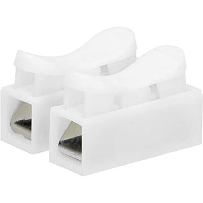 Orno ZS-8010 Domino Electrique 2 x 2.5mm² Connecteur à Ressort Section Conducteur 2.5mm² IEC 250V / 5A (100 pièces) - Publicité Orno ZS-8010 Domino Electrique 2 x 2.5mm² Connecteur à Ressort Section Conducteur 2.5mm² IEC 250V / 5A (100 pièces) - Publicité