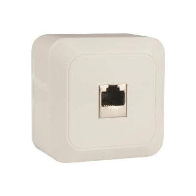 Maglite DiO Connected Home DIO042116 Célesta Prise Rj45, Blanc - Publicité Maglite DiO Connected Home DIO042116 Célesta Prise Rj45, Blanc - Publicité