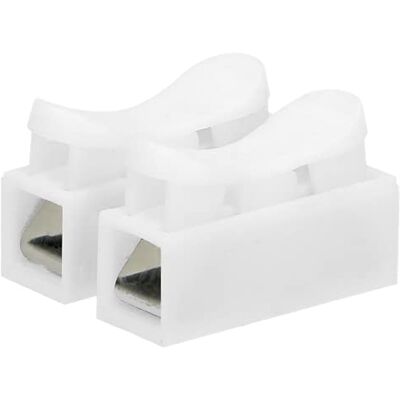 Orno ZS-8010 Domino Electrique 2 x 2.5mm² Connecteur à Ressort Section Conducteur 2.5mm² IEC 250V / 5A (10 pièces) - Publicité Orno ZS-8010 Domino Electrique 2 x 2.5mm² Connecteur à Ressort Section Conducteur 2.5mm² IEC 250V / 5A (10 pièces) - Publicité