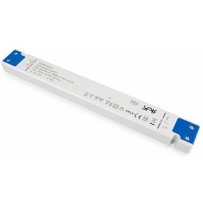 SELF SLT30-12VFG Bloc d'alimentation LED Transformateur SLT30-12VFG 12,0 V/DC/0-2,5 A 2,5 A 30 W IP20 Transformateur pour éclairage LED - Publicité SELF SLT30-12VFG Bloc d'alimentation LED Transformateur SLT30-12VFG 12,0 V/DC/0-2,5 A 2,5 A 30 W IP20 Transformateur pour éclairage LED - Publicité