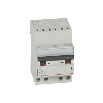 Legrand 407914 Disjoncteur tétrapolaire 16A 4P Courbe C 6/10kA Automatique et vis DX3 - Publicité Legrand 407914 Disjoncteur tétrapolaire 16A 4P Courbe C 6/10kA Automatique et vis DX3 - Publicité