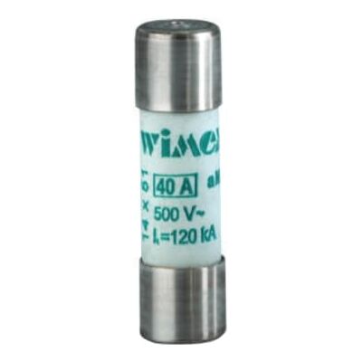 Electron Fusible cylindrique 14 x 51 mm, 690 V 2 A, industriel et civil, utilisation aM, protection courants d'appel, surcharges, moteurs, transformateurs, en céramique, stéatite, puissance interruption 80KA - Publicité Electron Fusible cylindrique 14 x 51 mm, 690 V 2 A, industriel et civil, utilisation aM, protection courants d'appel, surcharges, moteurs, transformateurs, en céramique, stéatite, puissance interruption 80KA - Publicité