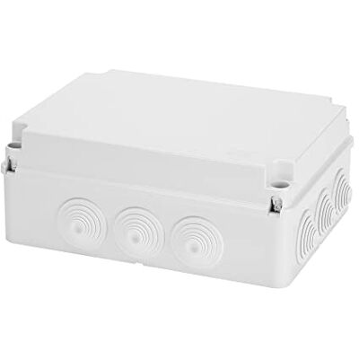 GEWISS BOÎTE de DÉRIVATION avec COUVERCLE BAS À VIS IP55 DIMENSIONS INTERNES 300X220X120 PAROIS avec PASSE-FILS À GRADINS À ENTRÉE DIRECTE - Publicité GEWISS BOÎTE de DÉRIVATION avec COUVERCLE BAS À VIS IP55 DIMENSIONS INTERNES 300X220X120 PAROIS avec PASSE-FILS À GRADINS À ENTRÉE DIRECTE - Publicité