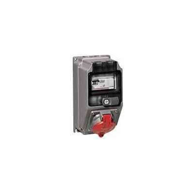 Legrand 059254 Hypra IP44 Coffret MonoPrise, 1 Prise, 3P+T, 32A, 380V à 415V, 1 Disjoncteur Différentiel - Publicité Legrand 059254 Hypra IP44 Coffret MonoPrise, 1 Prise, 3P+T, 32A, 380V à 415V, 1 Disjoncteur Différentiel - Publicité