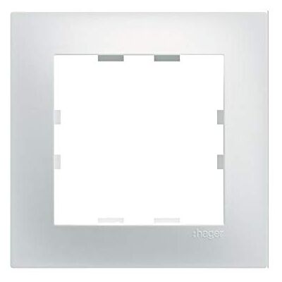 Hager plaque 2 postes horizontal 71mm kallysta pop blanc névé - Publicité Hager plaque 2 postes horizontal 71mm kallysta pop blanc névé - Publicité