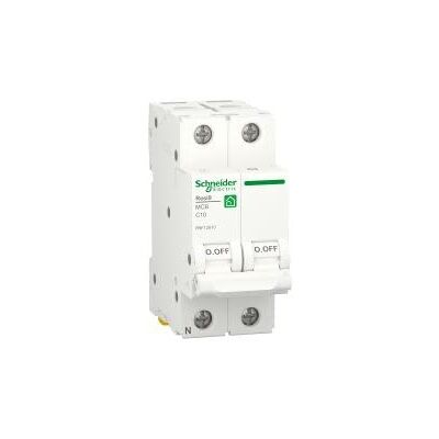 Disjoncteur Schneider Electric R9F12610 10A 2 modules - Publicité Disjoncteur Schneider Electric R9F12610 10A 2 modules - Publicité
