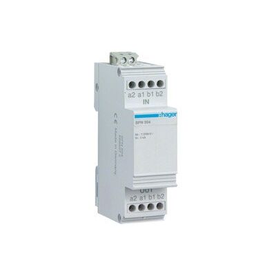 Hager SPN504 Protection téléphonique 10ka 7,5/60vcc pour rdsi - Publicité Hager SPN504 Protection téléphonique 10ka 7,5/60vcc pour rdsi - Publicité