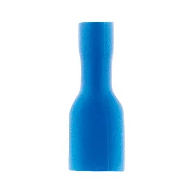 Zenitech 10 cosses Clips Femelles isolés Ø6,3mm Bleu - Publicité Zenitech 10 cosses Clips Femelles isolés Ø6,3mm Bleu - Publicité