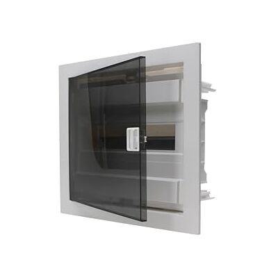 Kopp 346001004 Boîte à fusibles encastrée avec Porte en Plastique 12 pôles Gris/Noir - Publicité Kopp 346001004 Boîte à fusibles encastrée avec Porte en Plastique 12 pôles Gris/Noir - Publicité
