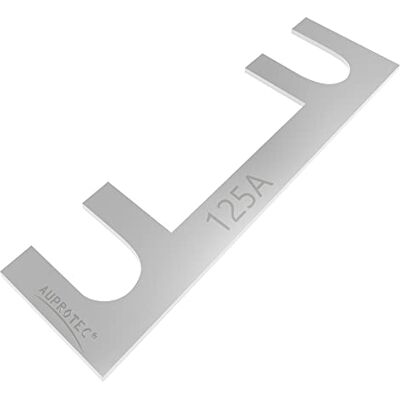 AUPROTEC Lame de fusibles 30A 150A Fusible à lames choix : 125A Ampere, 5 pièces - Publicité AUPROTEC Lame de fusibles 30A 150A Fusible à lames choix : 125A Ampere, 5 pièces - Publicité