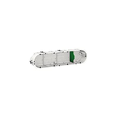 Schneider Electric Boîte d'encastrement Multifix 4 postes 71 mm Diam. 67 mm Prof. 50 mm - Publicité Schneider Electric Boîte d'encastrement Multifix 4 postes 71 mm Diam. 67 mm Prof. 50 mm - Publicité