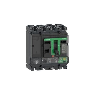 SCHNEIDER ComPacT NSX160B disjoncteur Vigi MicroLogic 4.2 AB 160A 4P4D 25kA fixe C16B44B160 - Publicité SCHNEIDER ComPacT NSX160B disjoncteur Vigi MicroLogic 4.2 AB 160A 4P4D 25kA fixe C16B44B160 - Publicité
