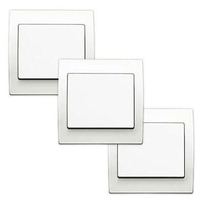 Siemens Delta Iris Blanc - Interrupteurs et Plaques - Publicité Siemens Delta Iris Blanc - Interrupteurs et Plaques - Publicité