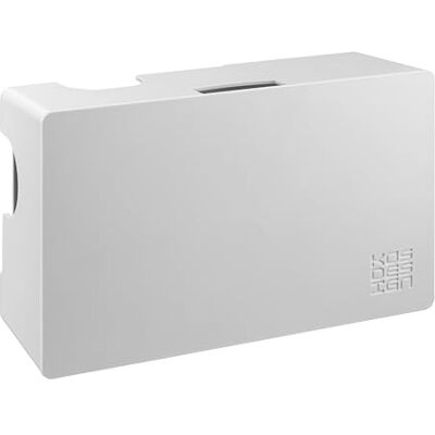 Kos Design Boîte de Gestion des Câbles avec Kit de Montage Inclus – Organisateur de Câbles ABS 32×20×11,5cm Rangement Thermorésistant pour Multiprises Montage Mural ou Utilisation au Sol (Blanc) - Publicité Kos Design Boîte de Gestion des Câbles avec Kit de Montage Inclus – Organisateur de Câbles ABS 32×20×11,5cm Rangement Thermorésistant pour Multiprises Montage Mural ou Utilisation au Sol (Blanc) - Publicité