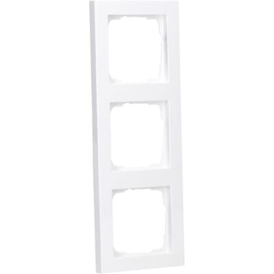 GIRA Série Standard 55 Blanc pur brillant (021329) Cadre 3 F blanc pur E2. Publicité GIRA Série Standard 55 Blanc pur brillant (021329) Cadre 3 F blanc pur E2. Publicité