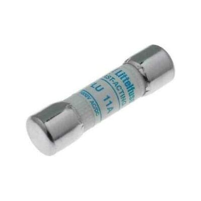 Littelfuse Fusible FLU 11 A 1000 V 38 mm pour multimètre F15B F17B - Publicité Littelfuse Fusible FLU 11 A 1000 V 38 mm pour multimètre F15B F17B - Publicité