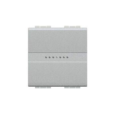 Bticino NT4053M2AN Interrupteur ou Va et Vient Livinglight, 2 Module, 16AX, 250V, Tech - Publicité Bticino NT4053M2AN Interrupteur ou Va et Vient Livinglight, 2 Module, 16AX, 250V, Tech - Publicité
