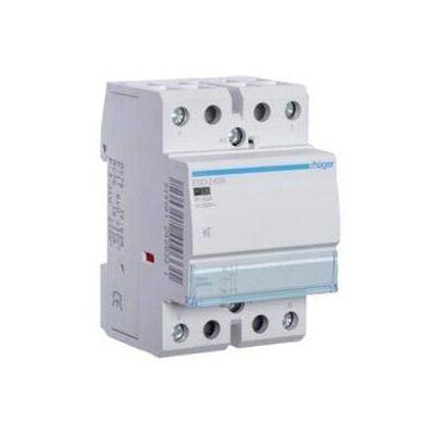 Hager H 0605 Relais contacteur de commande sans bourdonnement 40 A 2S 24 V ESD 240 S - Publicité Hager H 0605 Relais contacteur de commande sans bourdonnement 40 A 2S 24 V ESD 240 S - Publicité