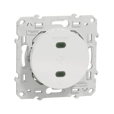 Schneider Electric Odace WiFi répéteur 300Mb/s 2,4 GHz 2 Mod bornier vis Blanc S520465 - Publicité Schneider Electric Odace WiFi répéteur 300Mb/s 2,4 GHz 2 Mod bornier vis Blanc S520465 - Publicité