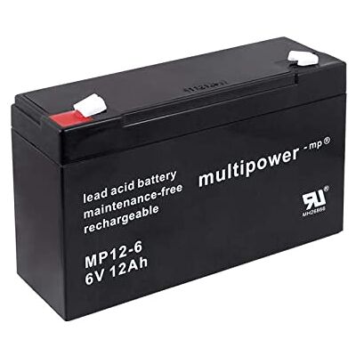 akku-net Powery® Batterie rechargeable de rechange Voiture/quad enfant 6 V 12 Ah (remplace aussi les batteries 10 Ah) - Publicité akku-net Powery® Batterie rechargeable de rechange Voiture/quad enfant 6 V 12 Ah (remplace aussi les batteries 10 Ah) - Publicité
