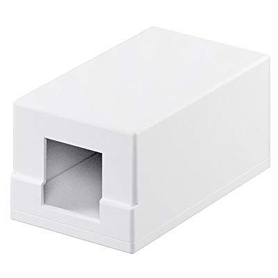 goobay 79355 Boîtier Vide Keystone, 1-port - Publicité goobay 79355 Boîtier Vide Keystone, 1-port - Publicité