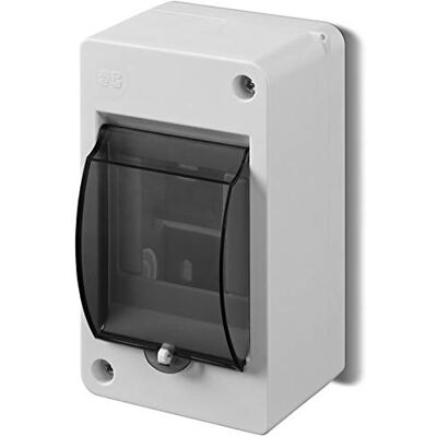 ELEKTRO-PLAST Boîte de distribution en saillie 1 rangée pour 3 modules IP 30 Gris clair - Publicité ELEKTRO-PLAST Boîte de distribution en saillie 1 rangée pour 3 modules IP 30 Gris clair - Publicité