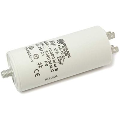 DUCATI ENERGIA Condensateur moteur 25uF ± 5%/475V + GRD 40 x 92 mm, DUCATI - Publicité DUCATI ENERGIA Condensateur moteur 25uF ± 5%/475V + GRD 40 x 92 mm, DUCATI - Publicité