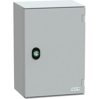 Boîtier électrique Schneider Electric NSYPLM32G - IP66, Gris - Publicité Boîtier électrique Schneider Electric NSYPLM32G - IP66, Gris - Publicité