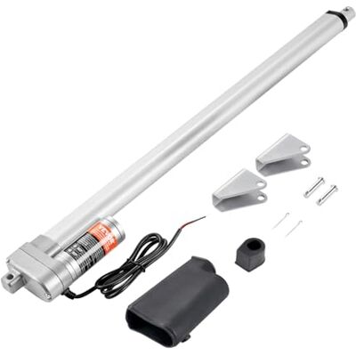 VEVOR Actionneur linéaire 12 V, actionneur linéaire IP65 étanche de 20 pouces, actionneur de mouvement linéaire 660lbs/3000N 0,19"/s avec support de montage pour une utilisation en extérieur - Publicité VEVOR Actionneur linéaire 12 V, actionneur linéaire IP65 étanche de 20 pouces, actionneur de mouvement linéaire 660lbs/3000N 0,19"/s avec support de montage pour une utilisation en extérieur - Publicité